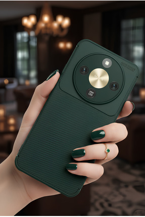 TechTrove Huawei Honor Magic 8 Lite İçin Uyumlu Kamera Korumalı Darbe Emici K...