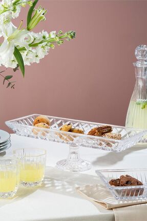 Glamis Selen Concept Kafes Model Ayaklı El Yapımı Cam Sunumluk