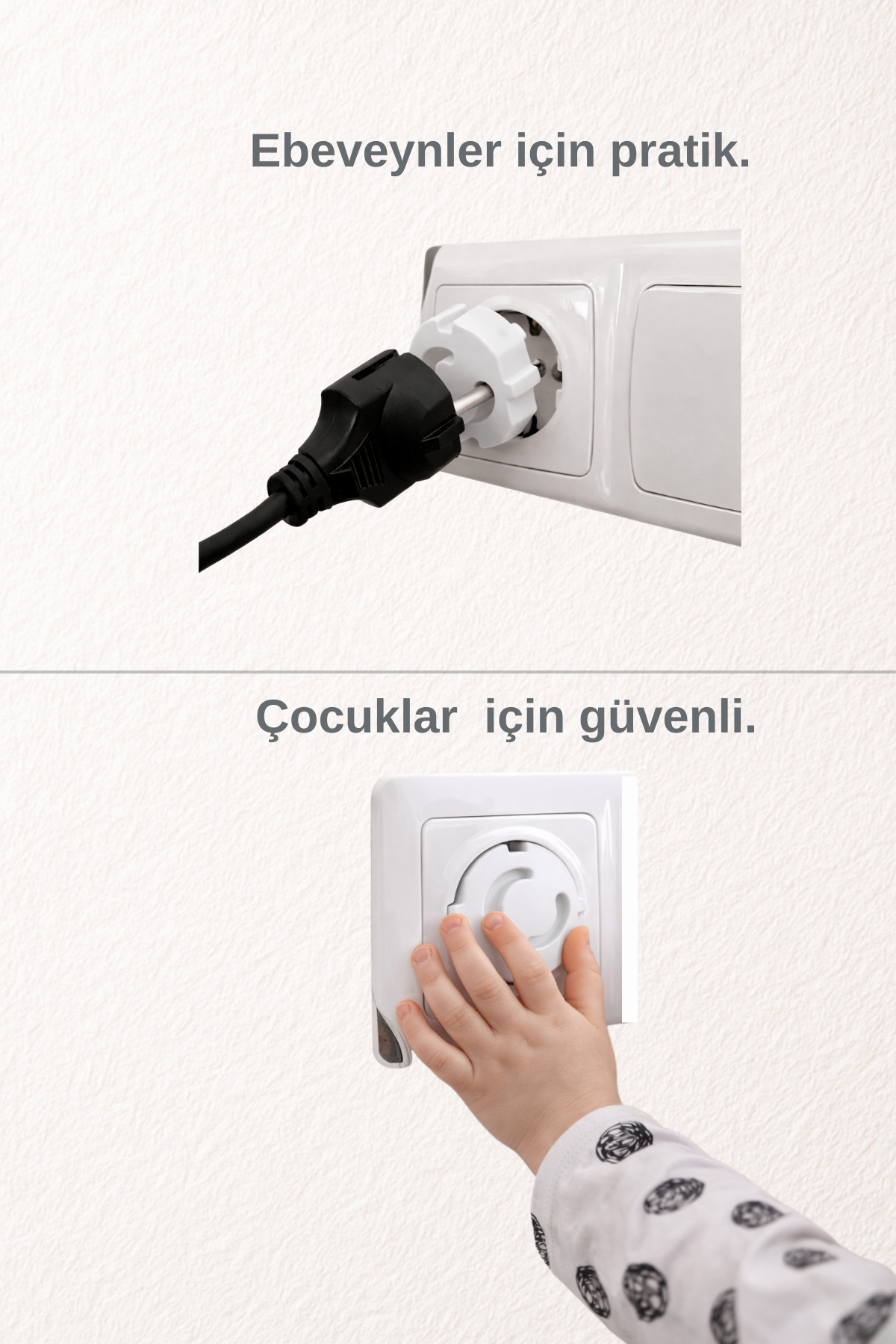 ketbox 12 Adet Priz Kapatıcı | Çocuk Güvenlik Priz Kilidi | Bebek & Çocuk Priz Koruyucu fotoğrafı 2 (önizleme)
