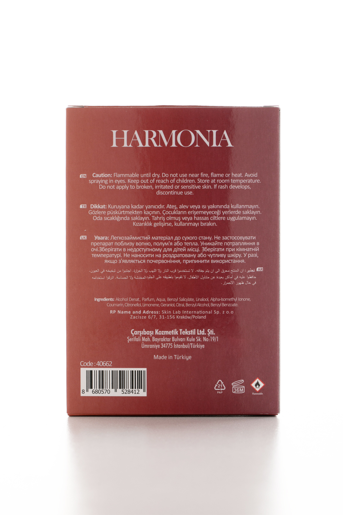 2'Li Set Harmonia Kadın Parfümü 50 ml — 88837 — تصویر 7 از 7