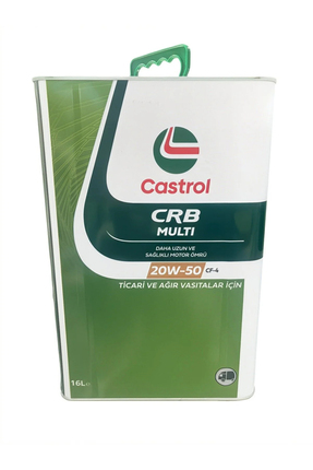 Castrol Crb Multi 20w/50 Cf-4 16 Litre Ticari Ve Ağır Vasıtalar Için Motor Yağı
