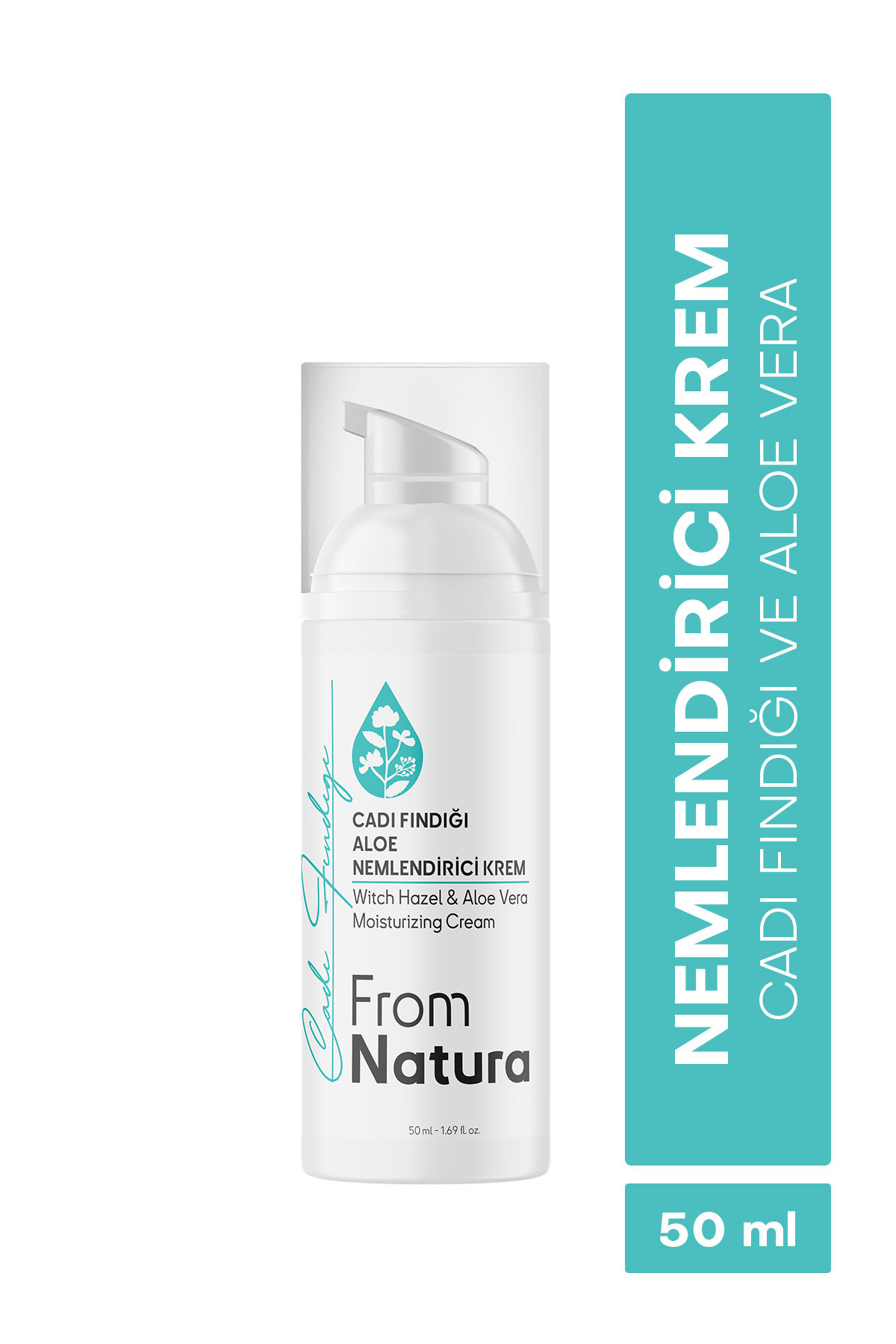 From Natura Cadı Fındığı Aloe Vera Nemlendirici Krem 50 ml
