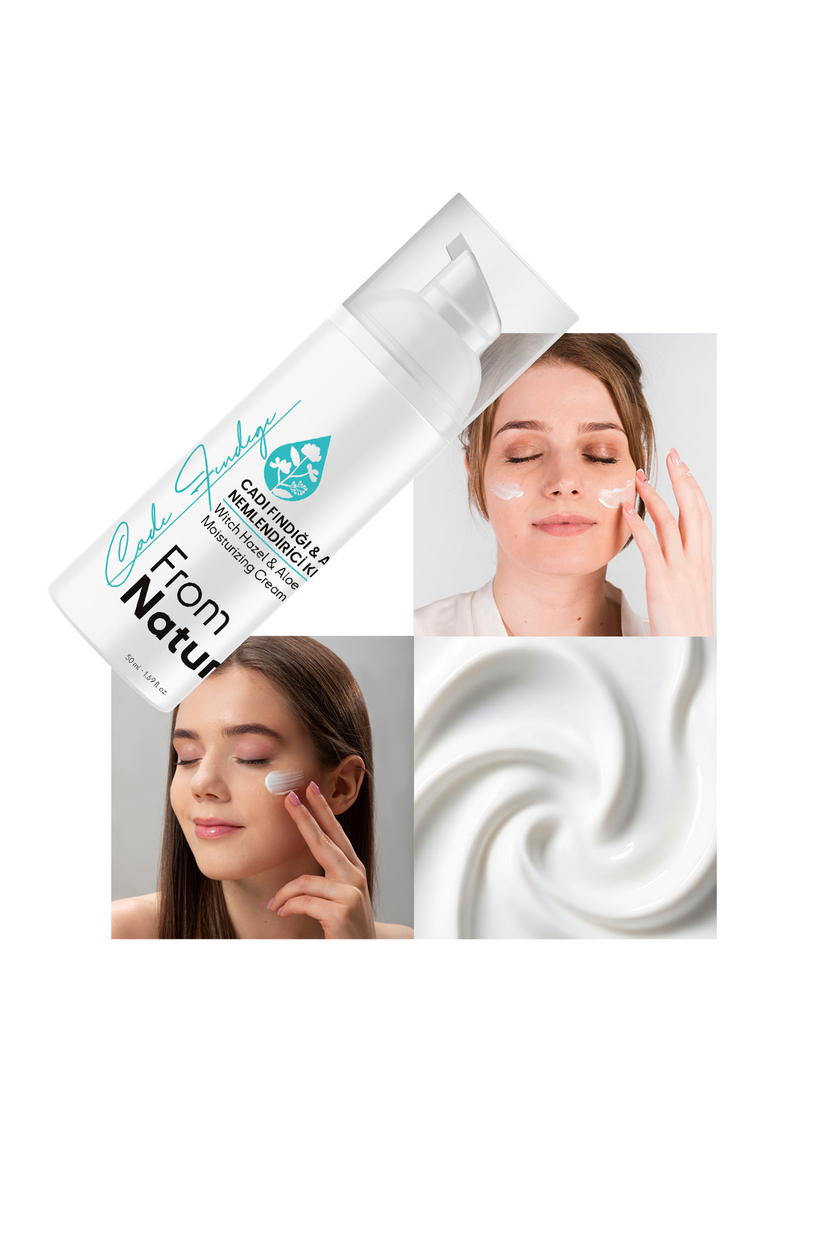 From Natura Cadı Fındığı Aloe Vera Nemlendirici Krem 50 ml