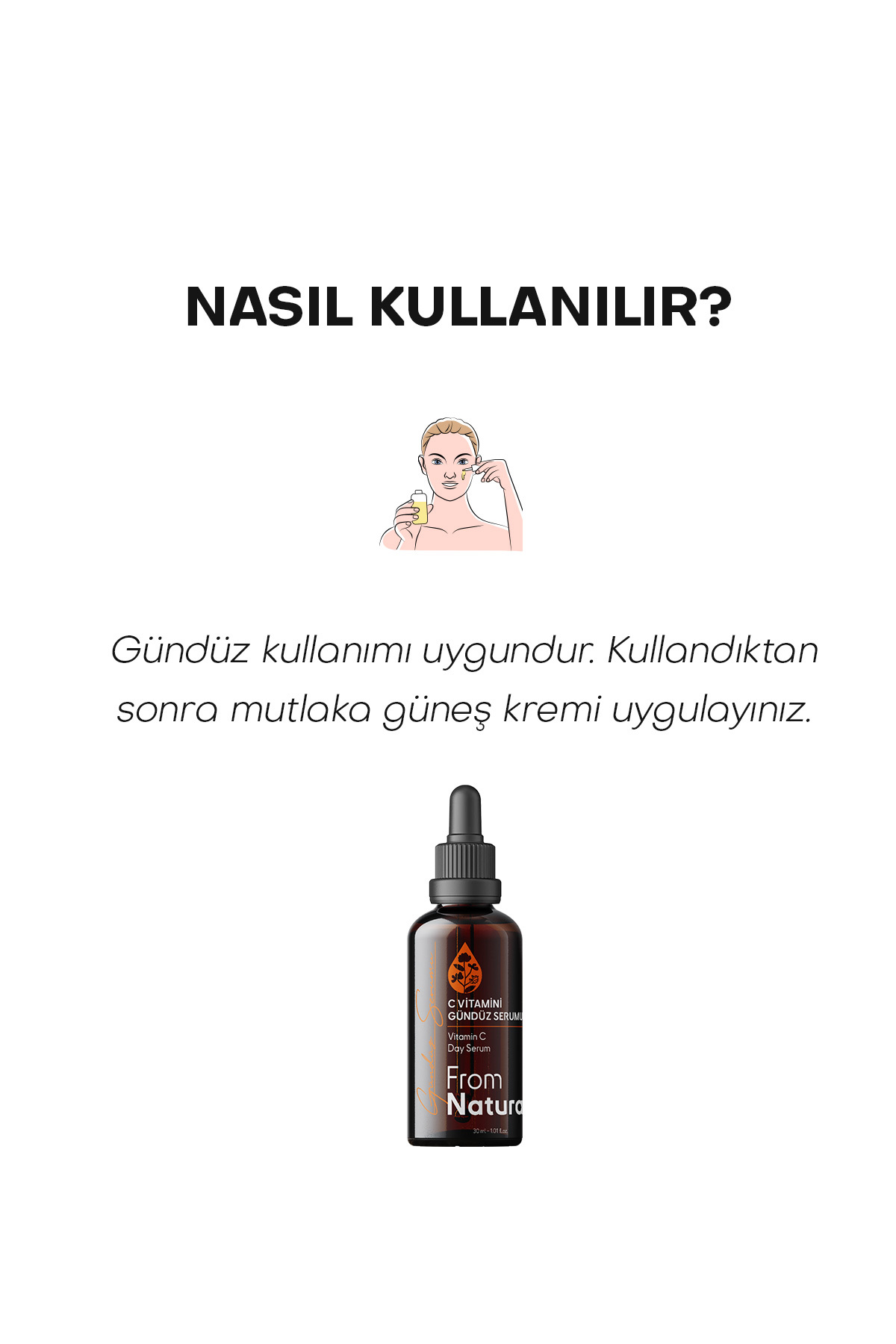 Vitamin C Gündüz Serumu 30 ml — 8684215391560 — تصویر 4 از 5