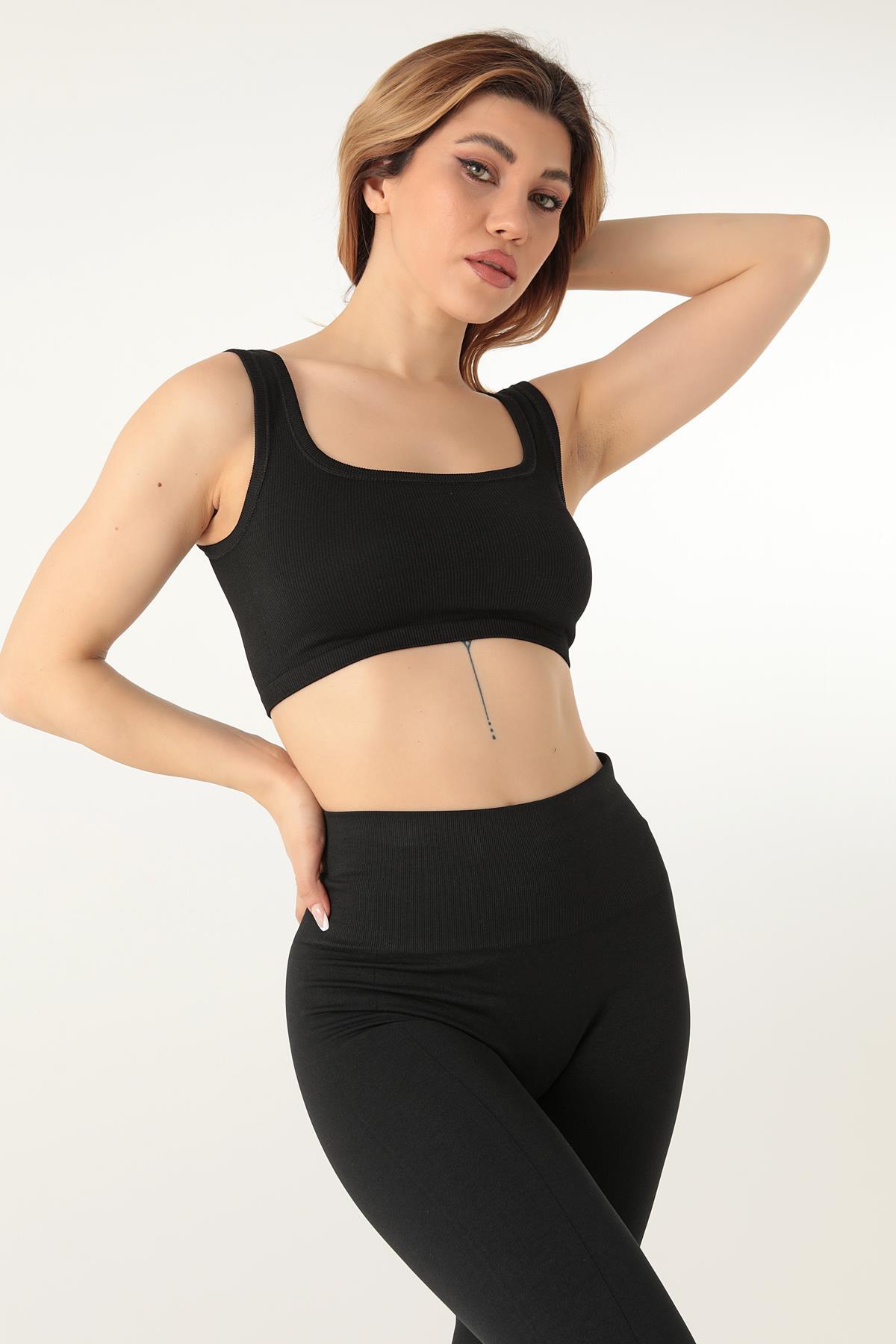 Doremi Seamless Fitilli Spor Sütyeni görsel 4