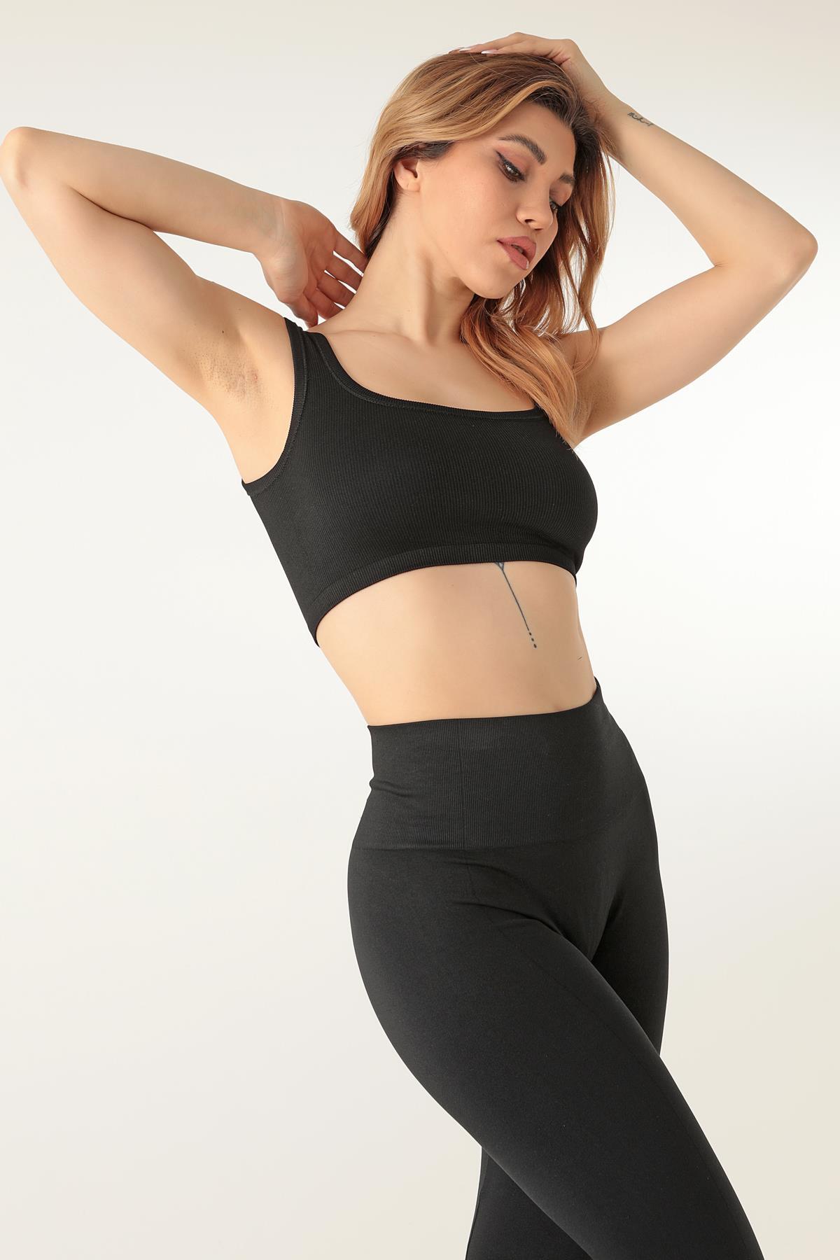 Doremi Seamless Fitilli Spor Sütyeni görsel 6