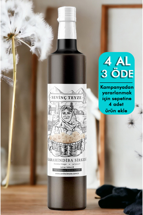 Sevinç Teyze Doğal Fermantasyon Karahindiba Sirkesi 500ml (NATURAL FERMENTATİ...