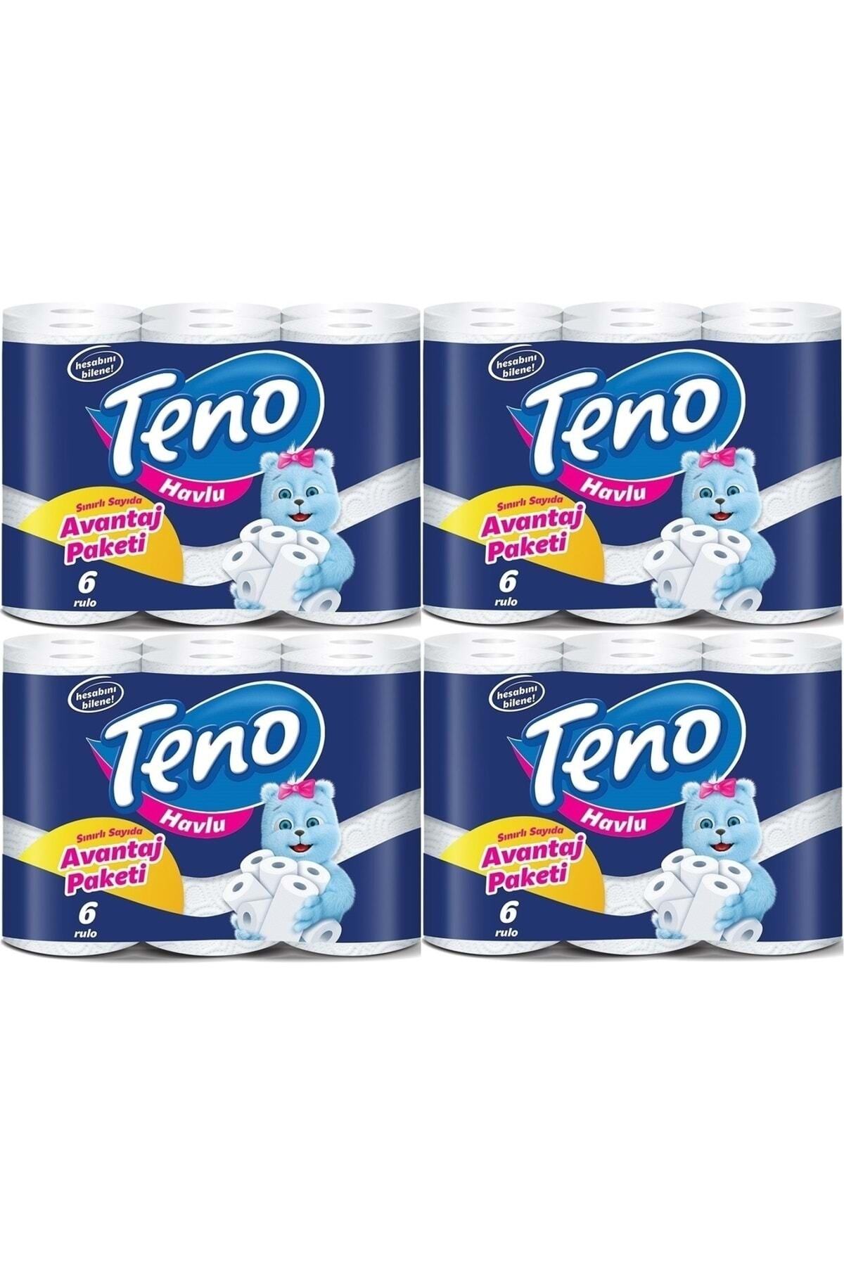 Ultra Kağıt Havlu Çift Katlı 24 Lü Paket (4pk*6) (avantaj Pk Serisi)