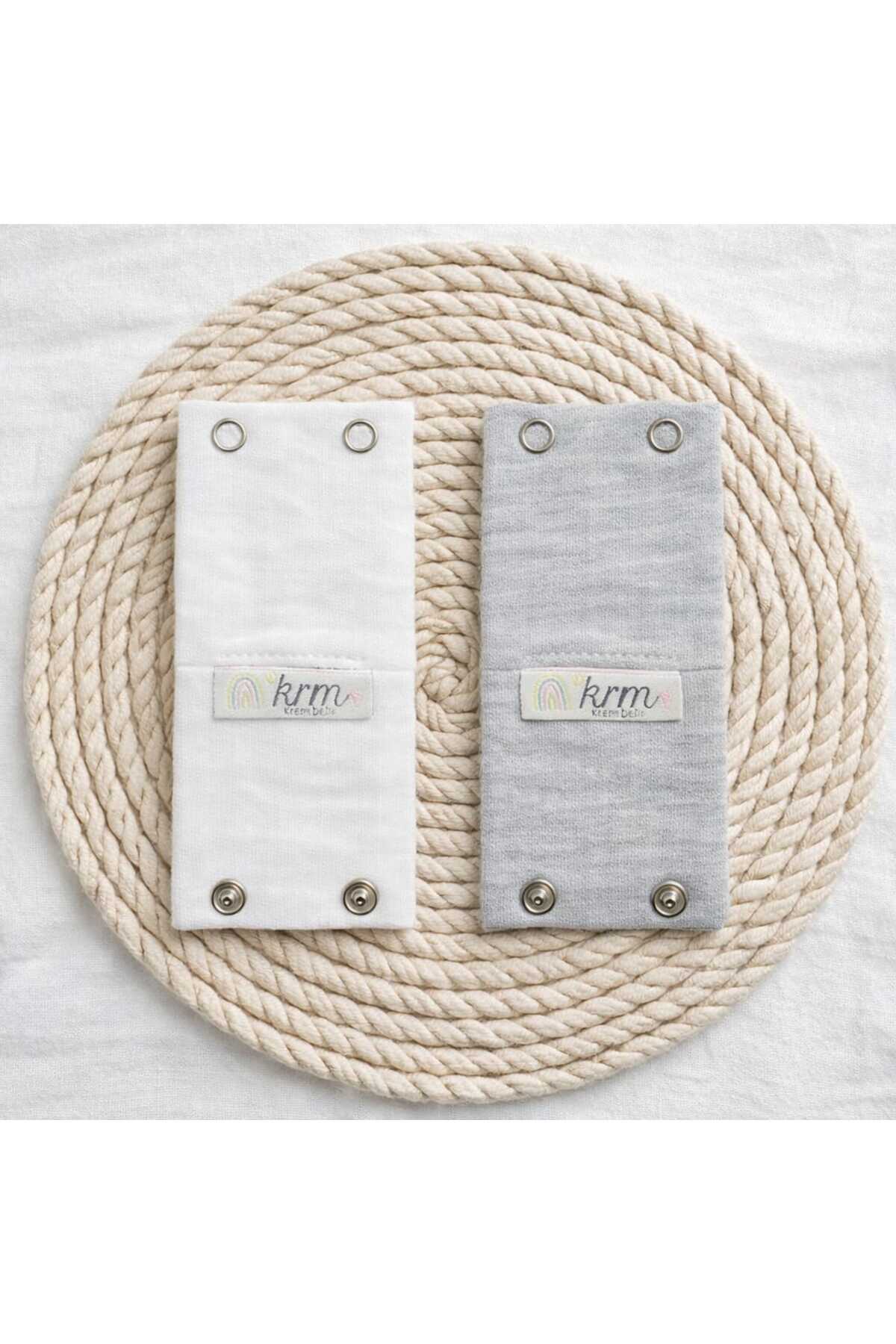 krm kerem bebe 2 Çıtçıtlı Ikili Body Uzatma Aparatı ( 8,5mm ) fotoğrafı 2 (önizleme)