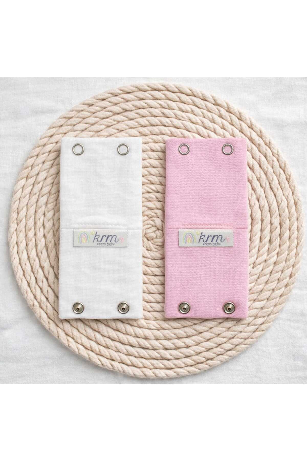 krm kerem bebe 2 Çıtçıtlı Ikili Body Uzatma Aparatı ( 8,5mm ) fotoğrafı 3 (önizleme)