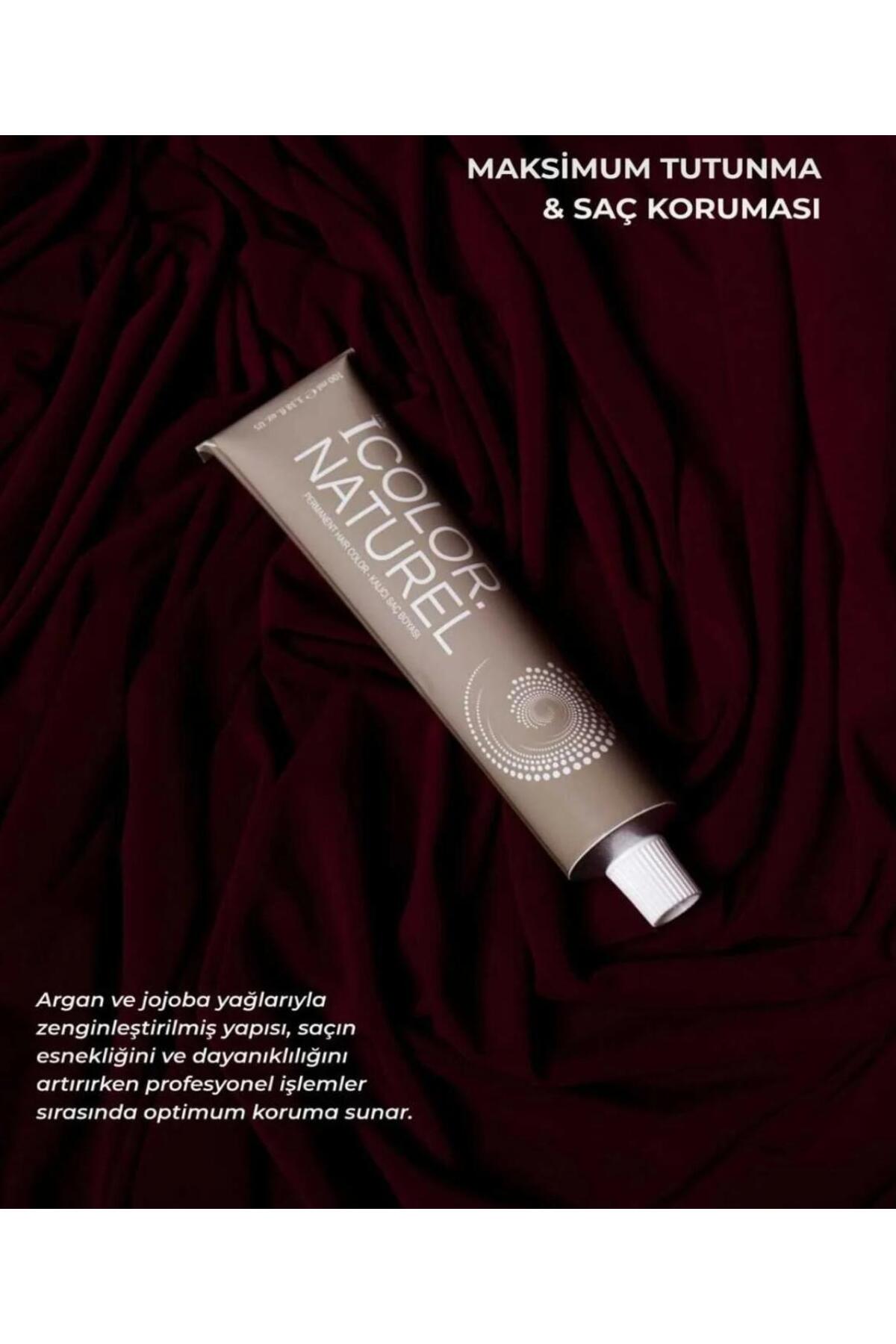 Color Naturel Kalıcı Saç Boyası 100 ml 8.111 Ekstra Küllü Yoğun Sarı ENİ AMBALAJ — رنگارنگ SD6SDS9D6S6 — تصویر 4 از 4