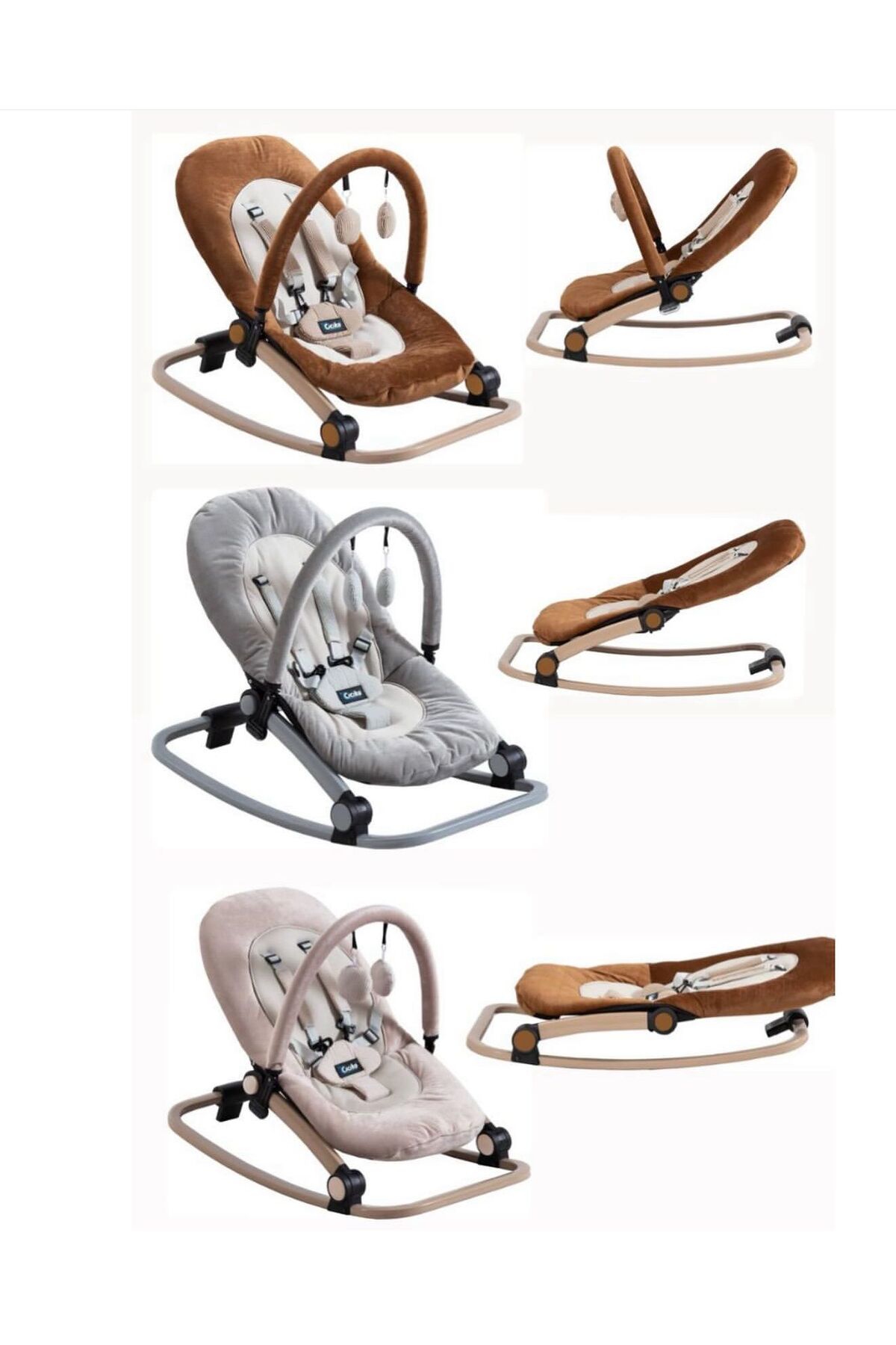 TURHANBEBE 20 Parça Bebek Çeyiz Seti Bebek Arabası Puset Beşik Ana Kucağı Bebek Bakım Çantası 7'Li Tekstil Seti fotoğrafı 7 (önizleme)