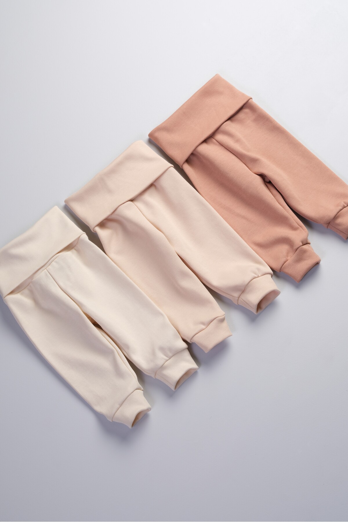 Bondberro 3'lü Takım Yüksek Bel Yeni Doğan ve Bebek Tayt fotoğrafı 6 (önizleme)