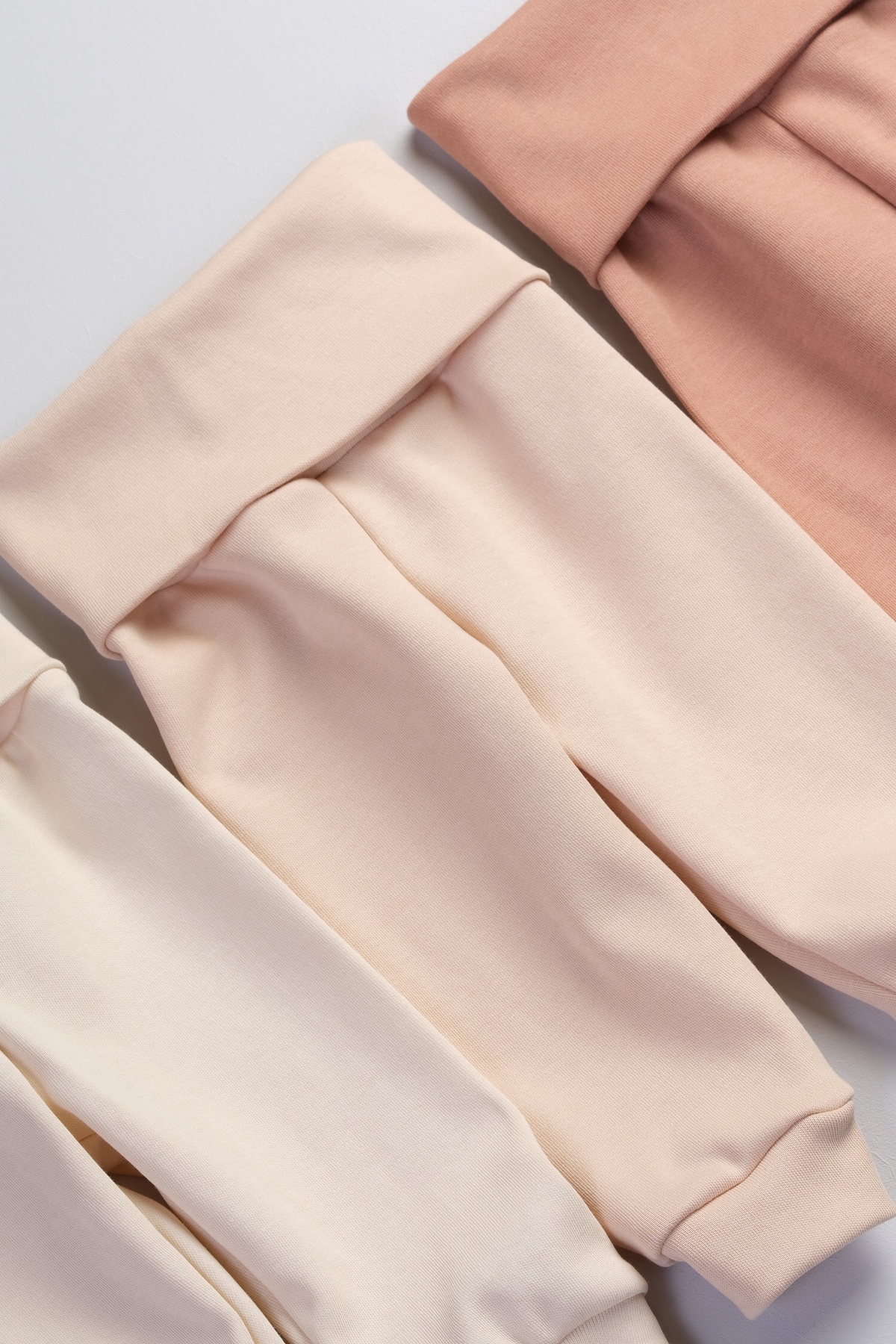 Bondberro 3'lü Takım Yüksek Bel Yeni Doğan ve Bebek Tayt fotoğrafı 3 (önizleme)