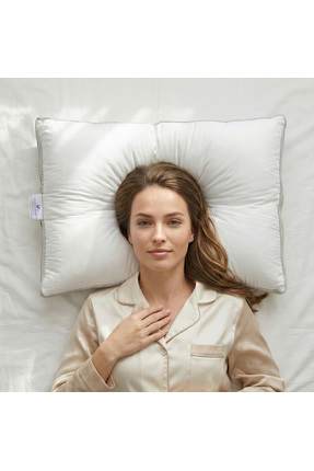 Penelope Horlama Önleyici %100 Pamuk Kumaş Yastık - Silent Sleep Plus