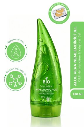 Bio Asia Aloe Vera Jel 250 ml – Cildi Yatıştırıcı, Nemlendirici & Onarıcı Jel...