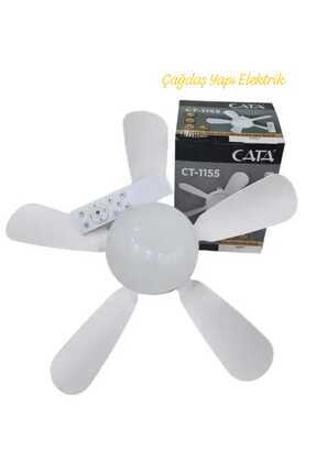 Cata aydınlatma Karayel Fan Led 82w Kumandalı dimmerli Işıklı Vantilatör Ct-1155