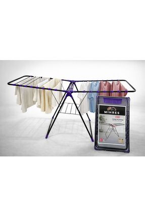 MİHRES Kalın borulu dayanıklı Kelebek Kurutmalık Çamaşır kurutmalık Çok Renkli