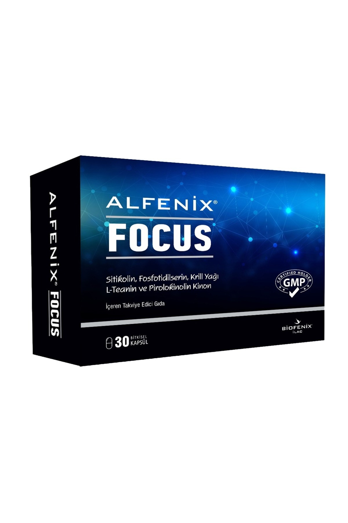Alfenix Focus, Sitokolin, Fosfotidilserin, Krill Yağı, L-teanin