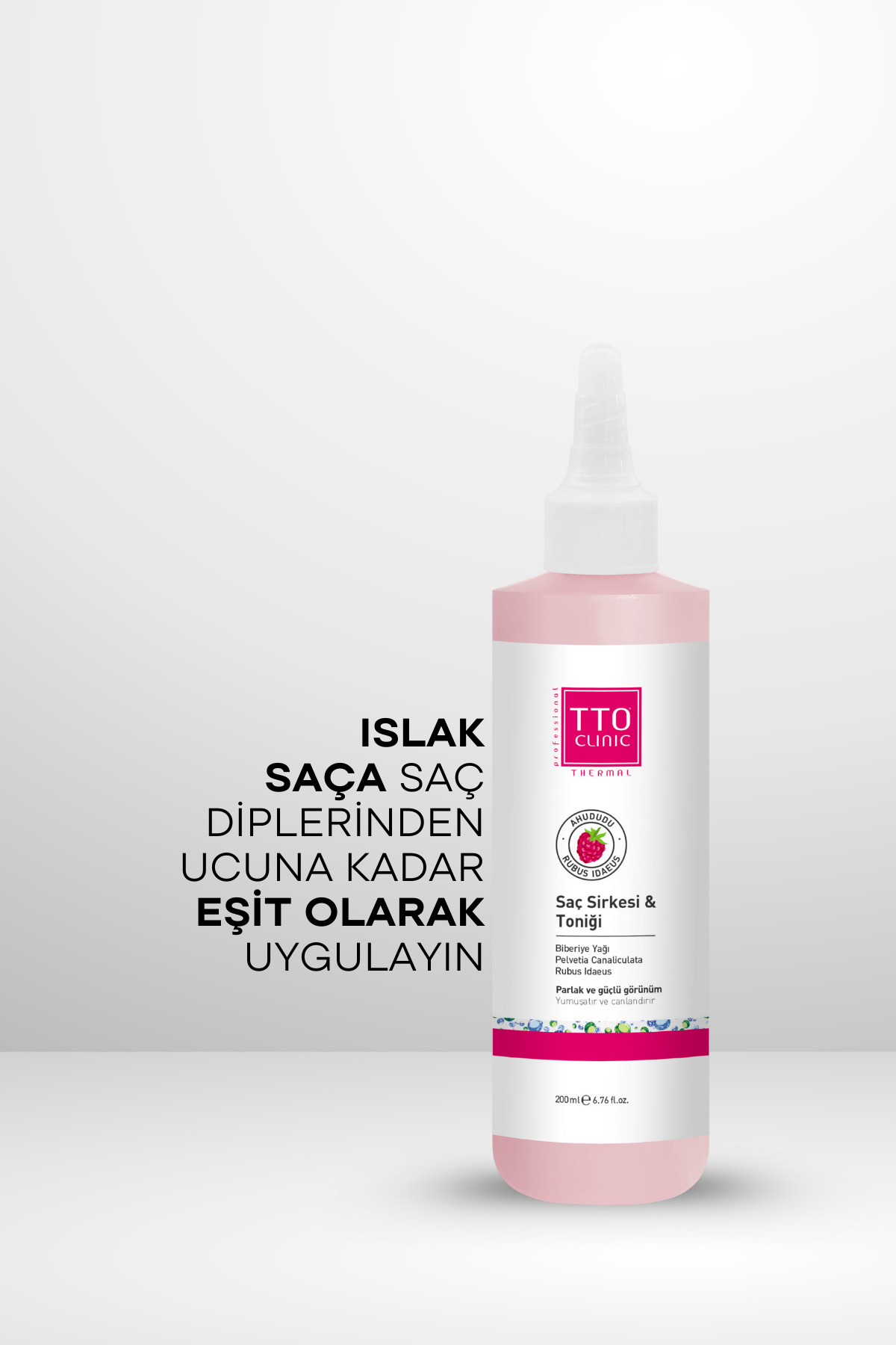 Saç Toniği Arındırıcı ve Parlaklık Verici 200 ml Saç Sirkesi Clinic Yetişkin — 8684576000101 — تصویر 5 از 5