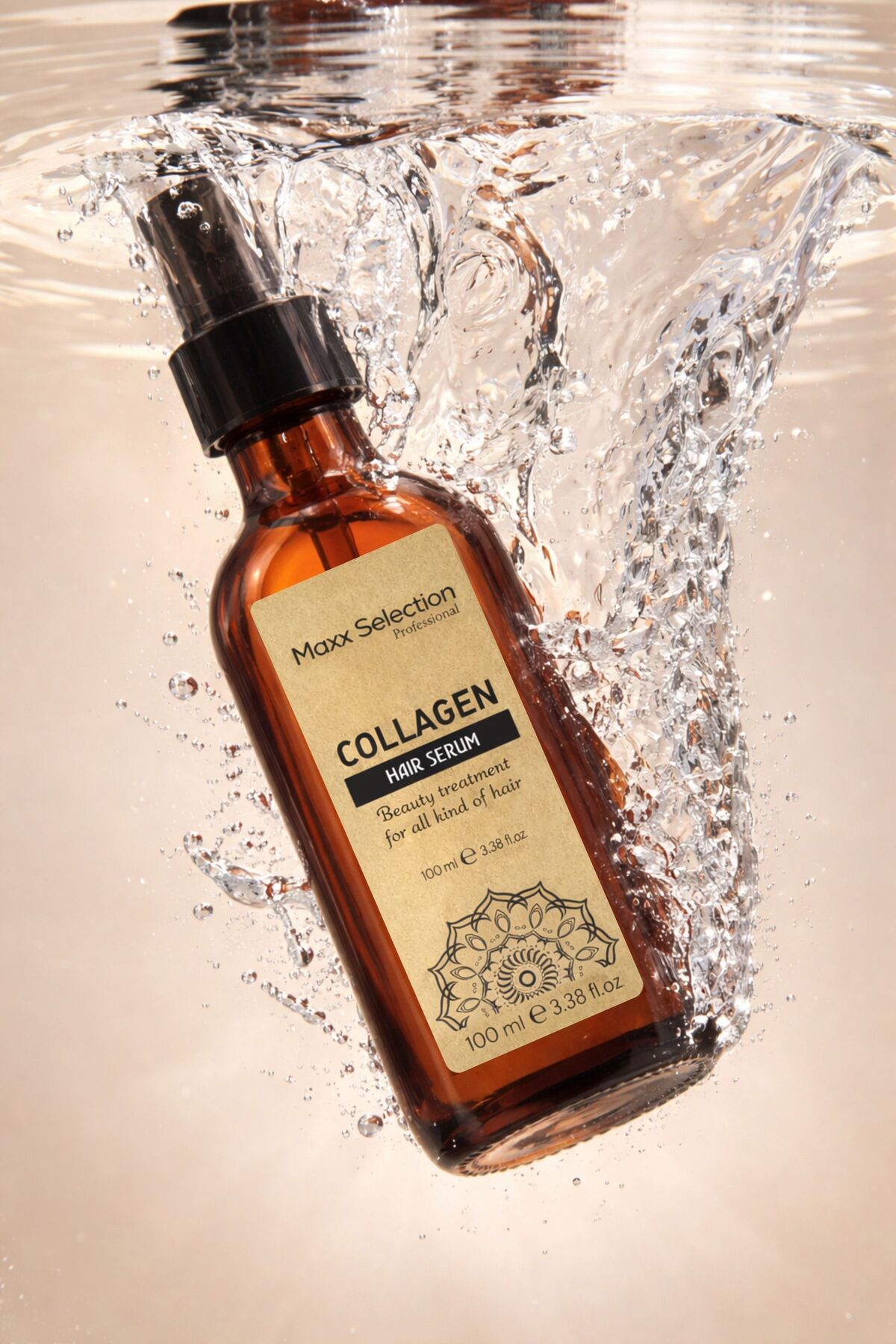 Kolajen Bakım Serumu Saç Uzatıcı Besleyici Onarıcı Dolgunlaştırıcı Collagen Saç Serum ve Yağı 100 ml — AR32 — تصویر 3 از 6