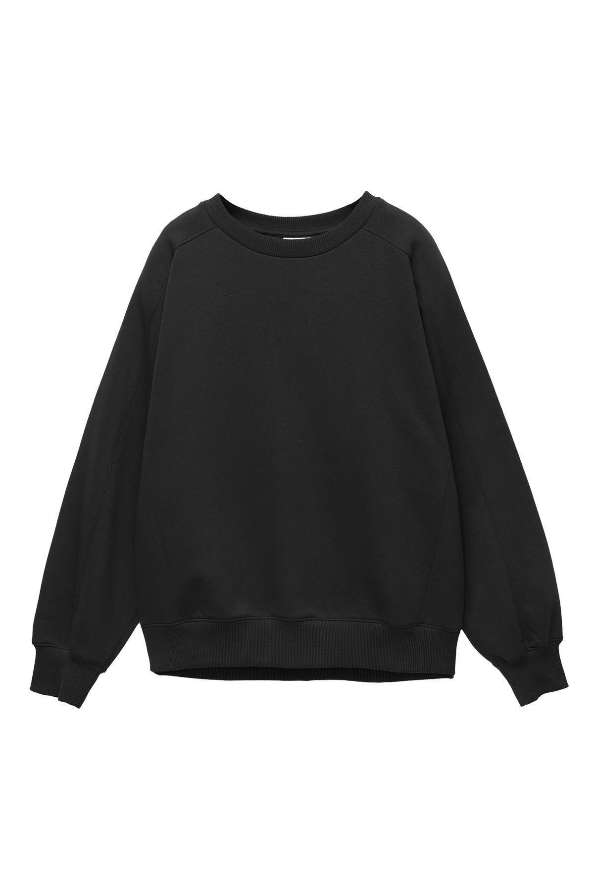 Pull & Bear  Oversize polar sweatshirt - Görsel 4