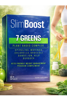 slim boost SLİM BOOST 7 GREENS KETO BURN