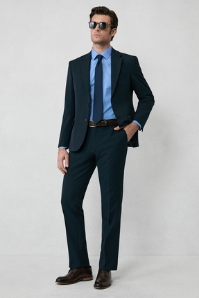 Kiğılı 4 Drop Relaxed Fit Rahat Kesim Mevsimlik Likralı Esnek Takım Elbise