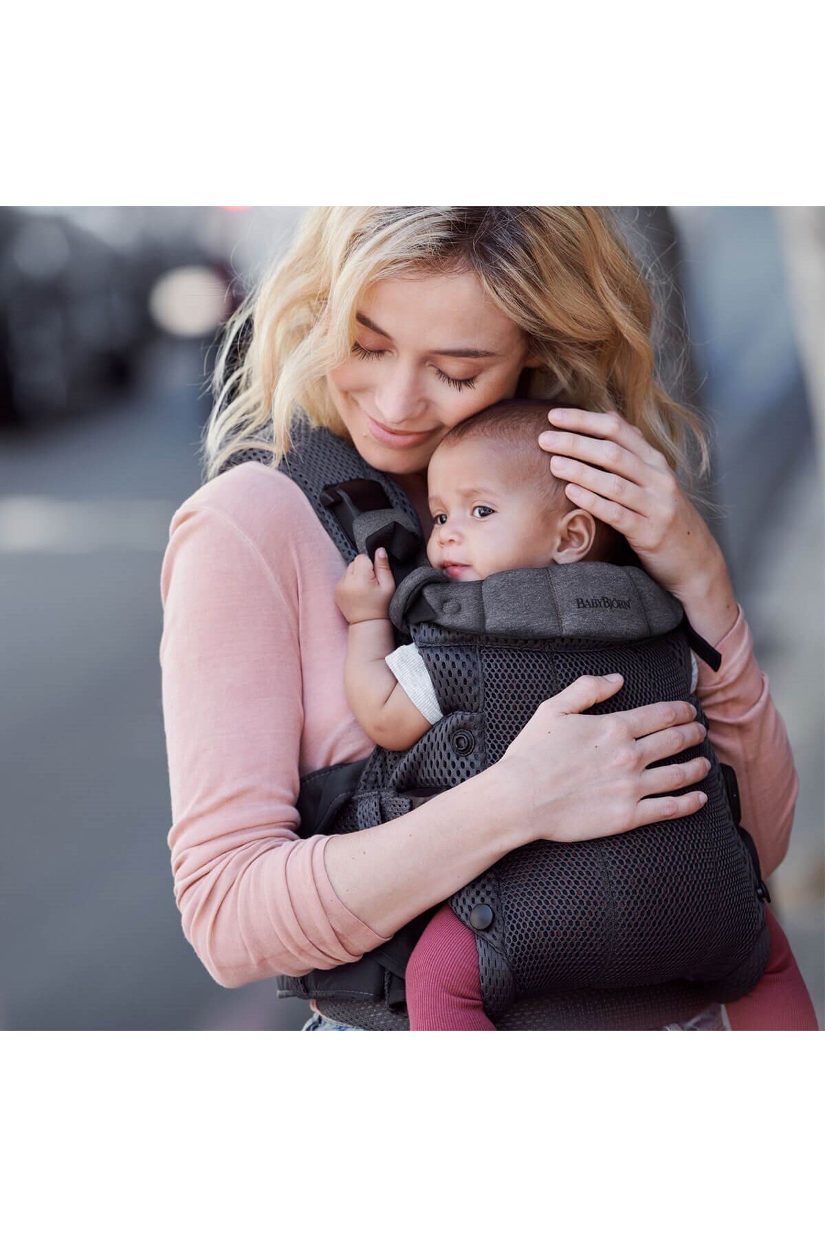 BabyBjörn Kanguru Harmony Mesh Antracite fotoğrafı 5 (önizleme)
