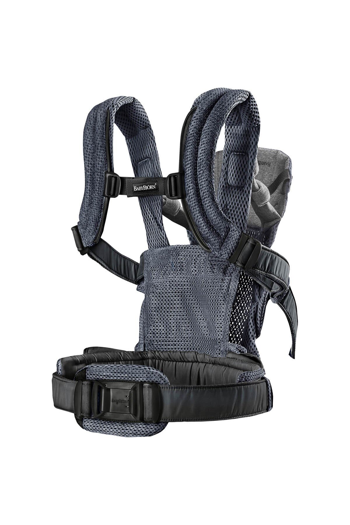 BabyBjörn Kanguru Harmony Mesh Antracite fotoğrafı 2 (önizleme)