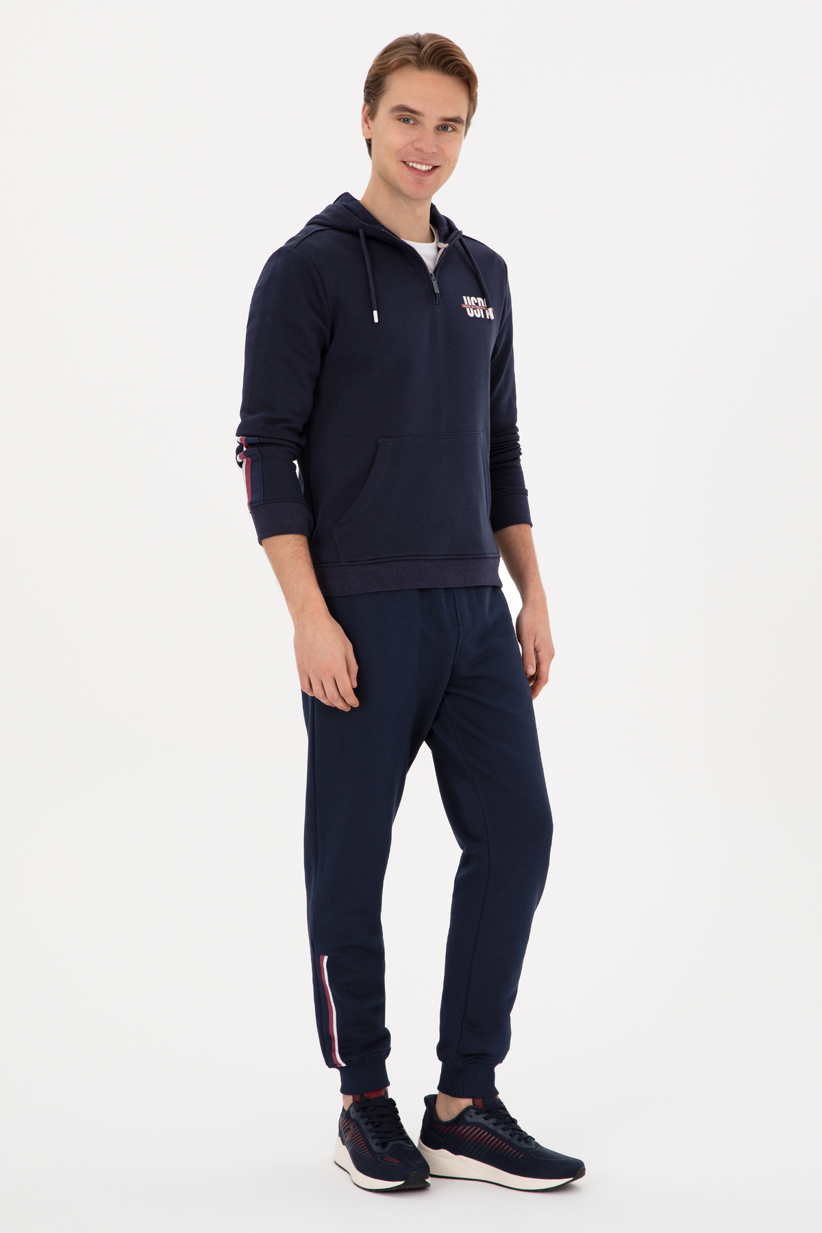 یو اس پولو شلوار ورزشی مردانه سرمه‌ای کد ۵۰۳۱۵۵۱۳-VR033