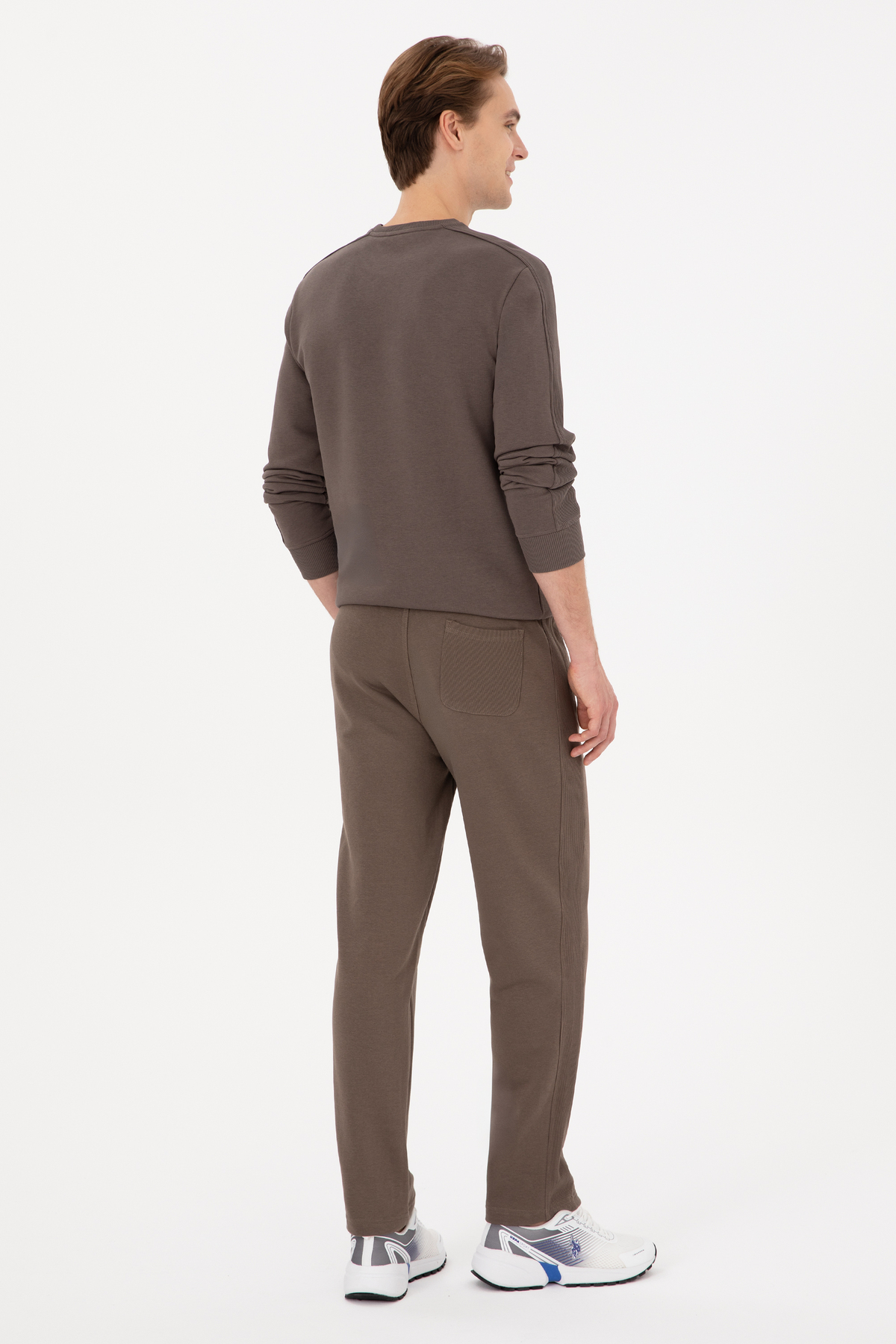 U.S. Polo Assn.  Erkek Vizon Eşofman Altı 50315588-VR052 - Görsel 4