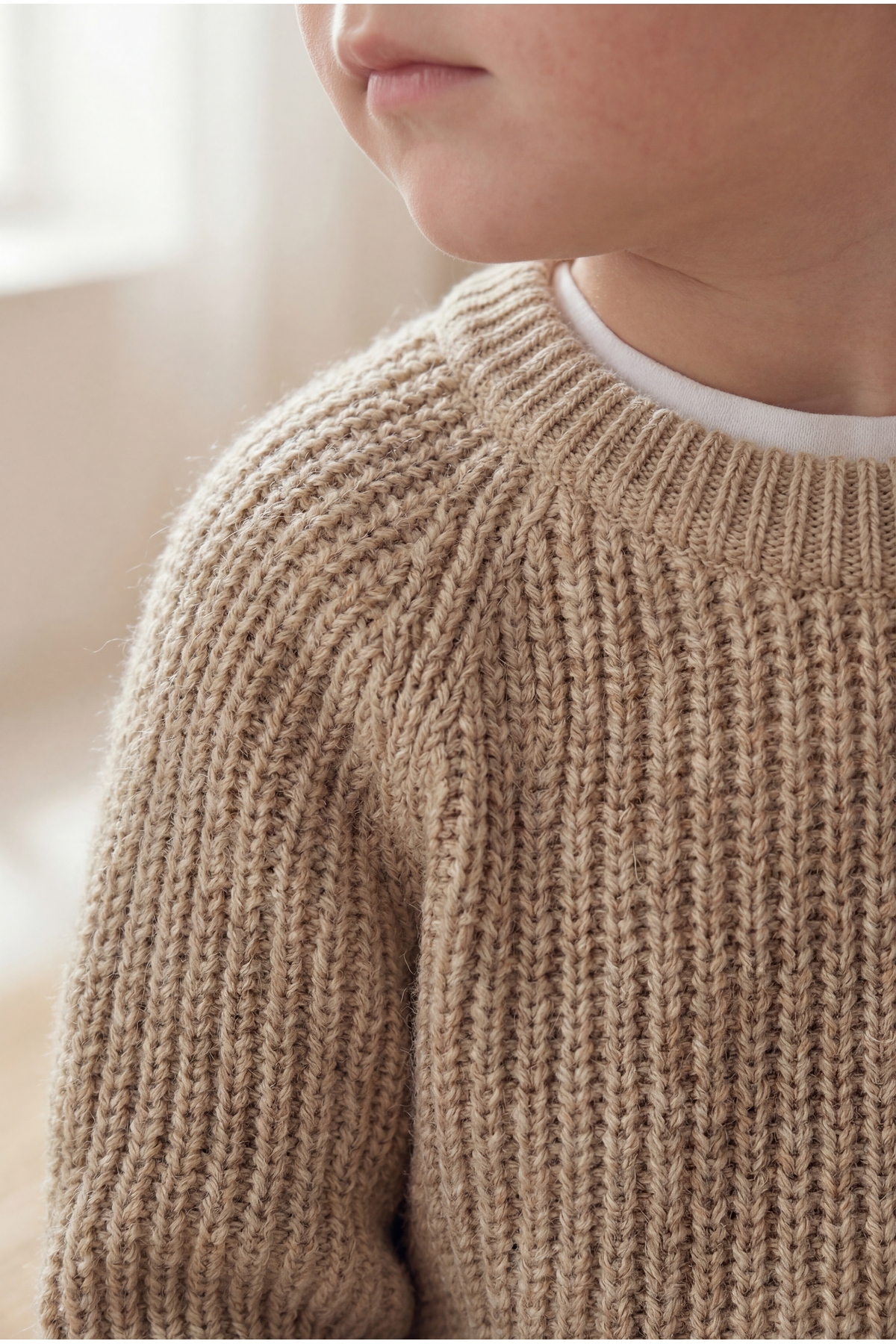 Babily Bebek Çocuk Dikişsiz Premium Triko Kazak Esnek Unisex Yumuşak Kalın fotoğrafı 3 (önizleme)