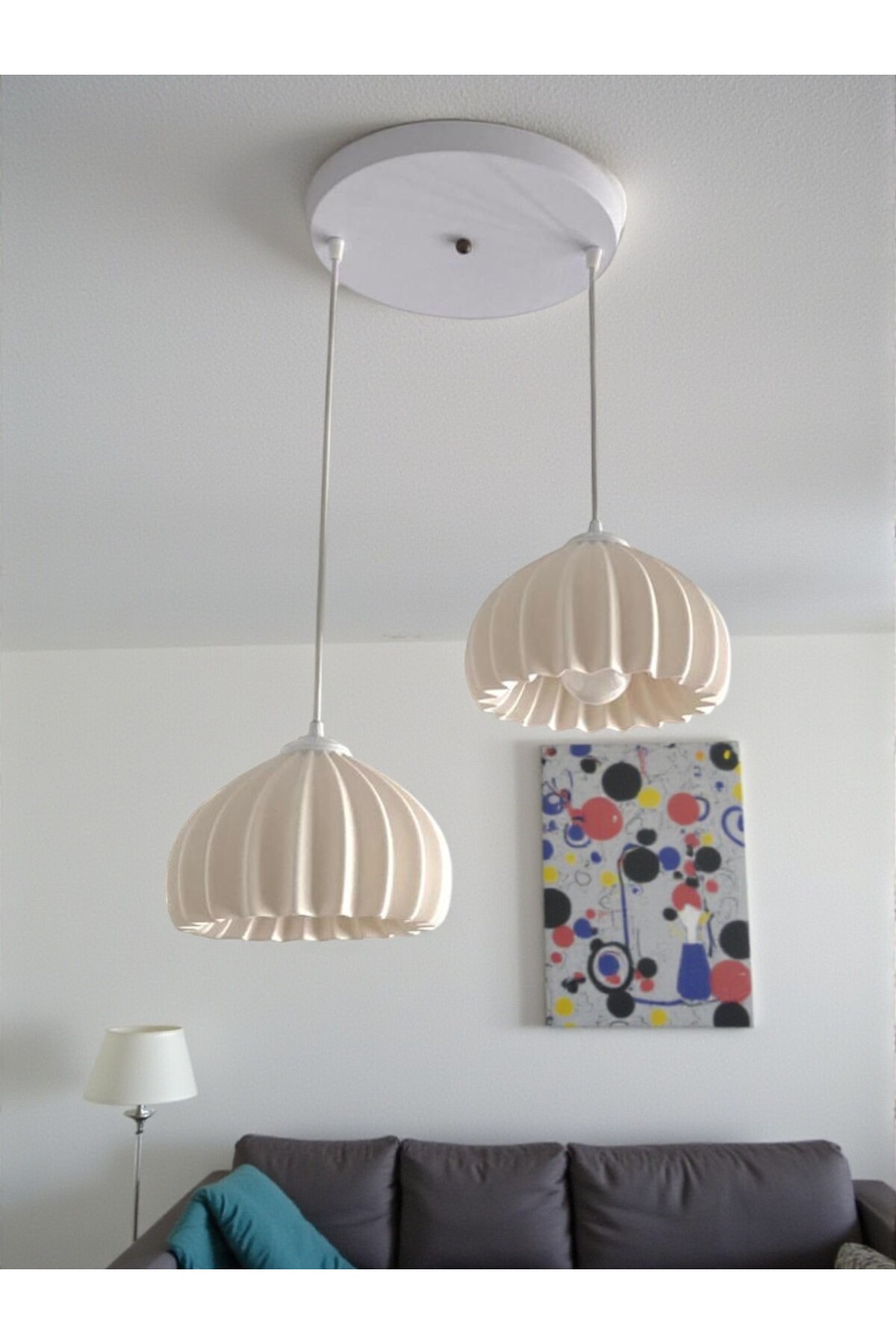 Solis 2’li Sarkıt Avize | Modern Tasarım İç Mekan Avizesi Pinterest ve Bohem Tarz Nestvibe