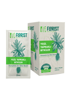 FLORİST Yeşil Yapraklı Bitkiler ve Daha Yeşil Yapraklar İçin Sıvı Konsantre B...