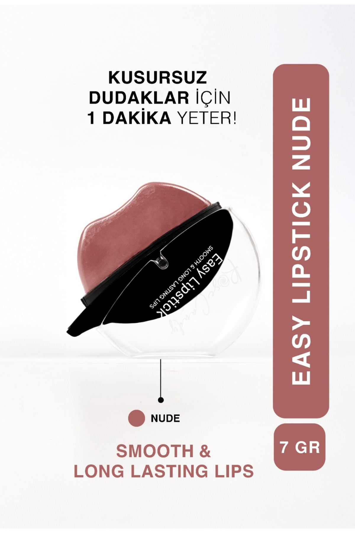 Rose Candy Nude Easy Lıpstıck | Uzun Süre Kalıcı Doğal Görünümlü Mat Ruj - Fiyatı, Yorumları