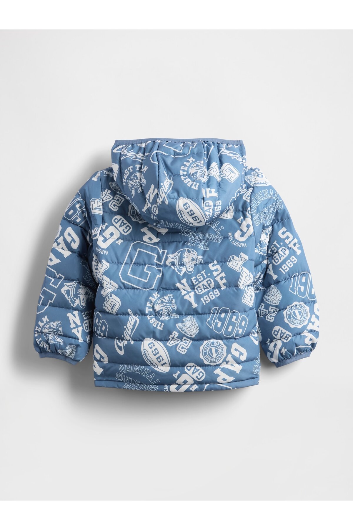 GAP Erkek Bebek Mavi ColdControl Şişme Mont fotoğrafı 3 (önizleme)