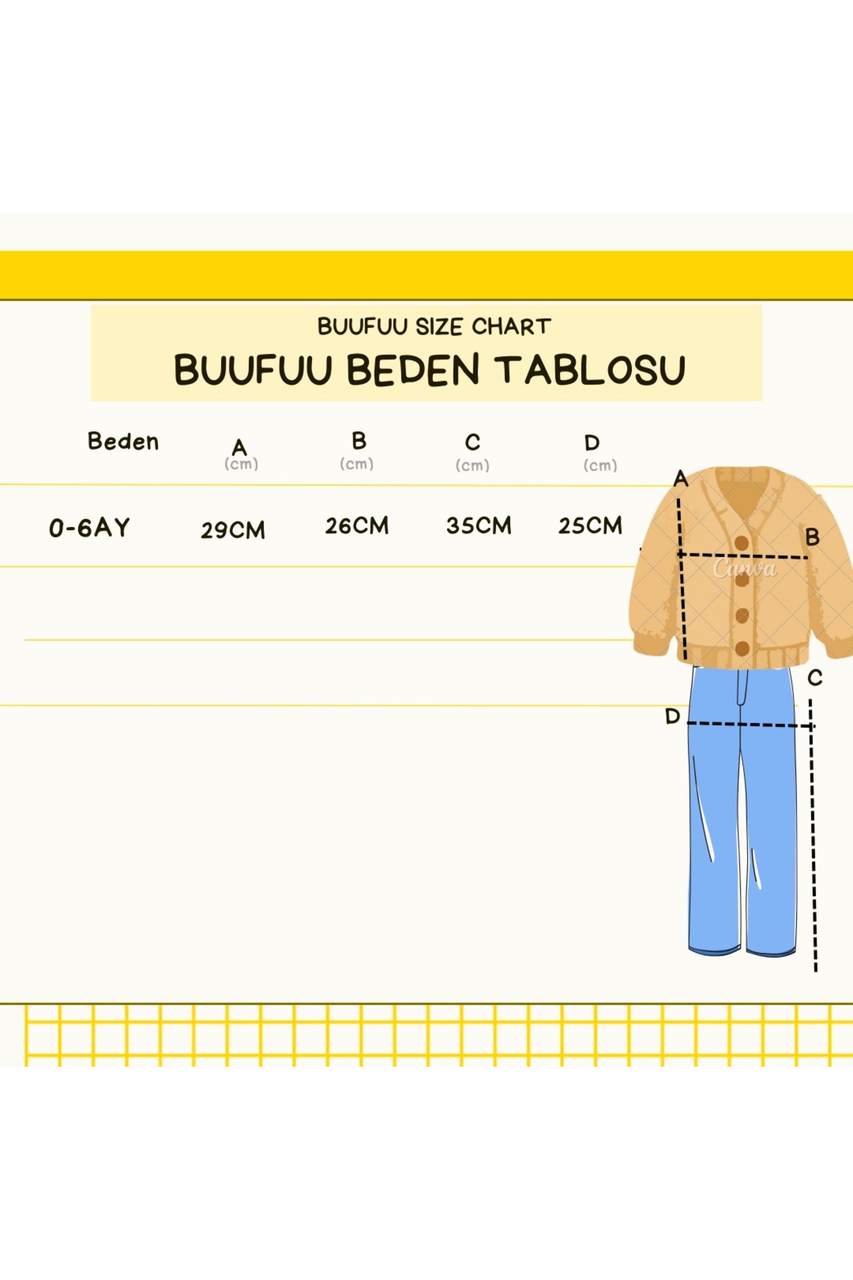 BUUFUU Bebek Triko Takım Uzun Kollu 4 Parça Set 0-6 Ay fotoğrafı 3 (önizleme)