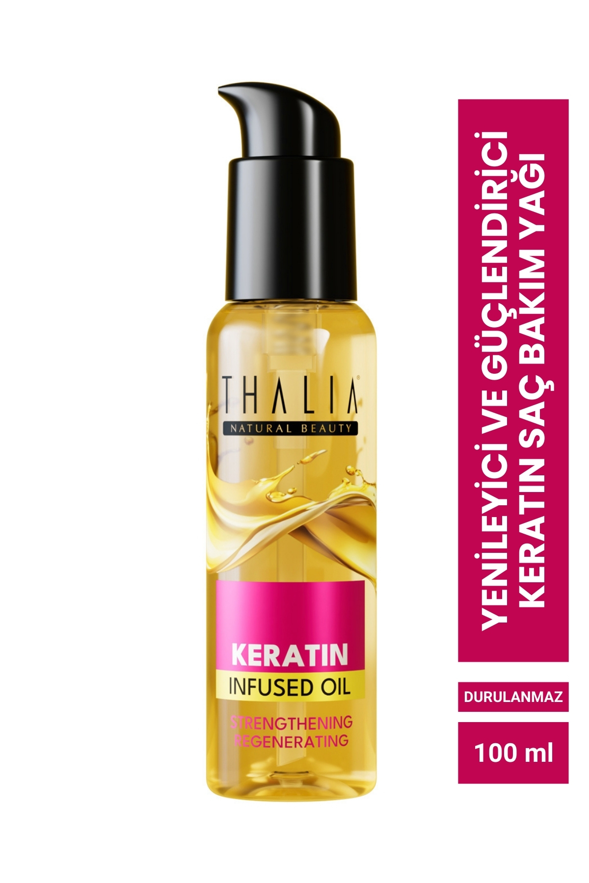 SAÇ BAKIM YAĞI KERATIN 100 ML — 1.1.THA.23094 — تصویر 3 از 7