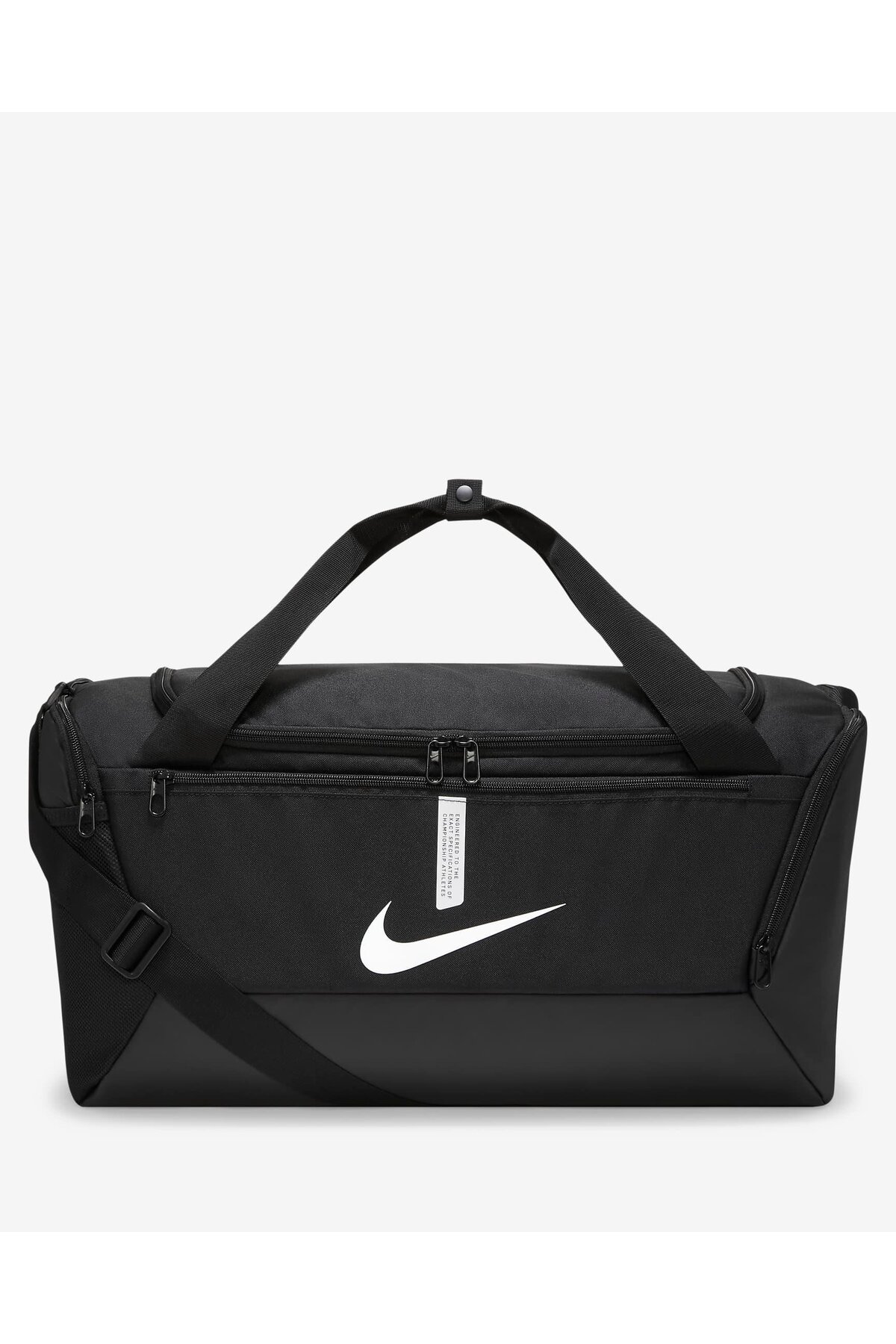 Nike Cu8097-010 Sportovní taška Academy Team S Duff černo-bílá