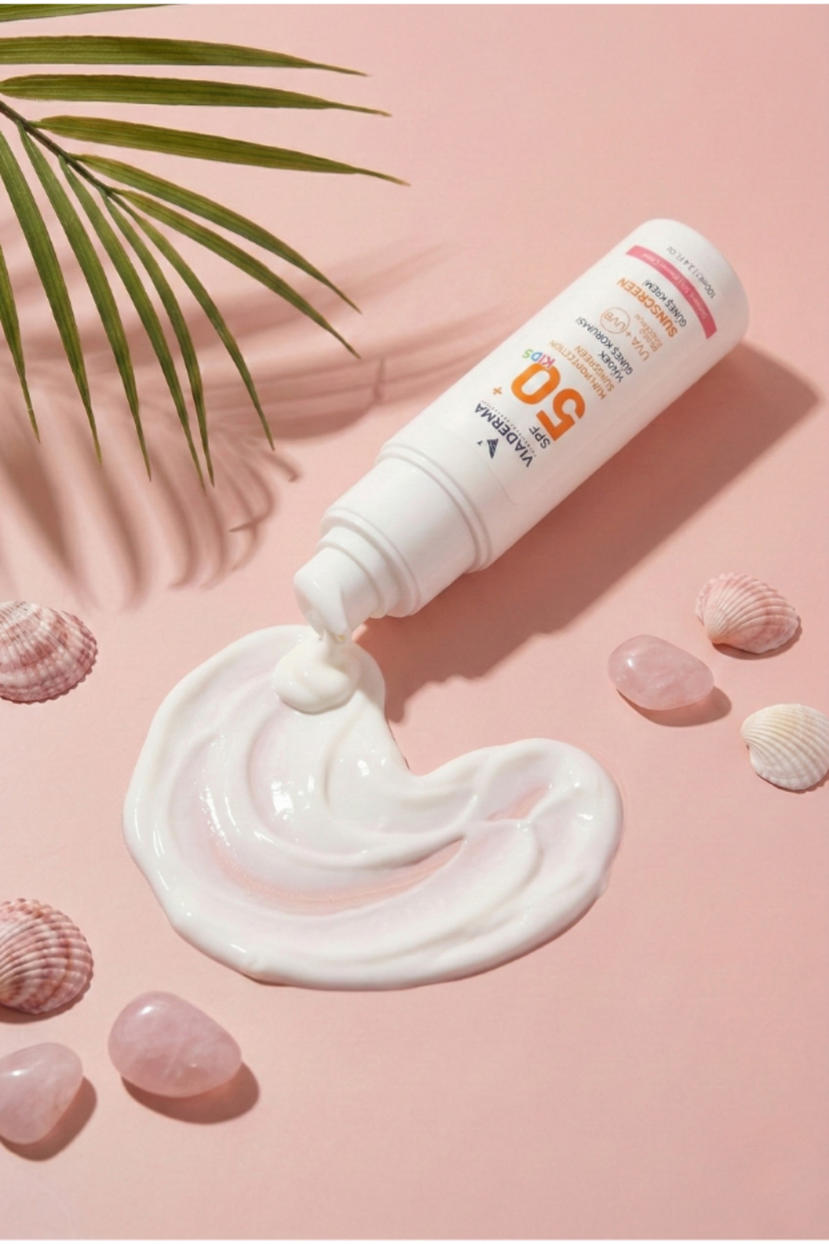 Viaderma SPF 50+ Çocuk Güneş Kremi - Mineral Filtreli, Vitamin E İçerikli, 100 ml fotoğrafı 4 (önizleme)