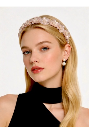 My'Elens Desing 2026 New Leyni Model Gelin Saç Aksesuarı, Gelin-Nikah Tacı (İ...