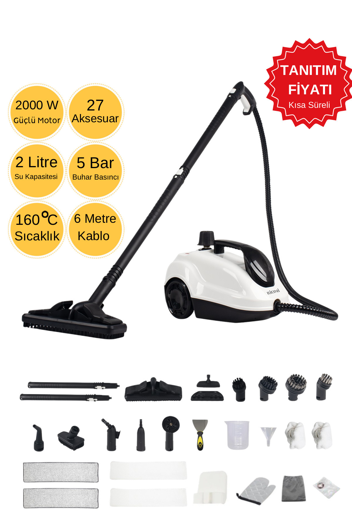 HN004 Multifunctional Steam Cleaner - Steam Cleaner