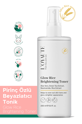 LOYAUTE Pirinç Mayası Beyazlatıcı Aydınlatıcı Leke Karşıtı Nemlendirici Tonik...