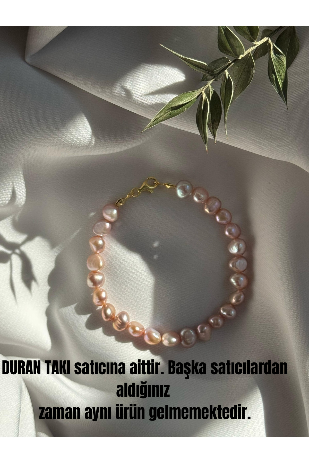 Genuine Pearl Silver Bracelet