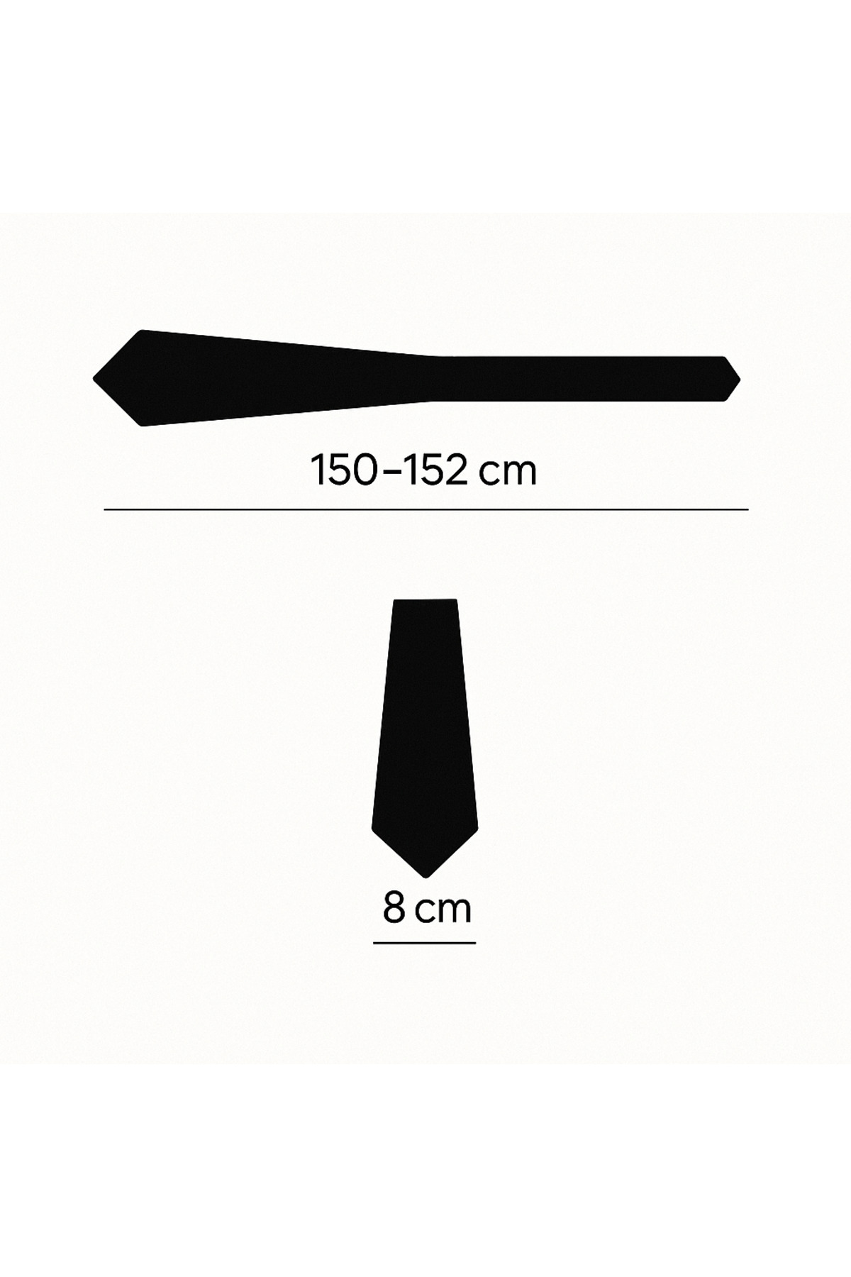 Brianze  8 Cm Vizon Çizgili Lacivert Mendilli Kravat - Görsel 6