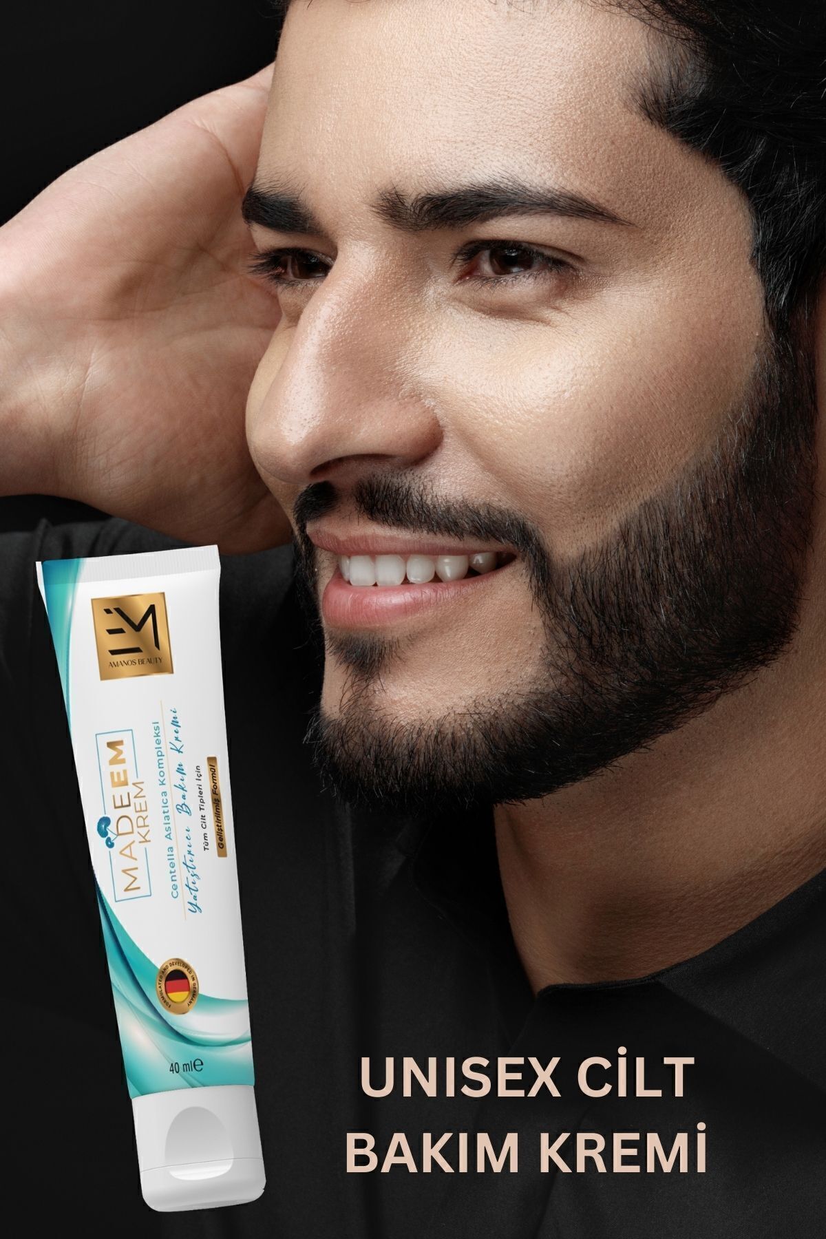 MADEEM Günlük Cilt Bakım Kremi Centella Asiatica Kantaron 40 ml — EM-MGBK — تصویر 9 از 9