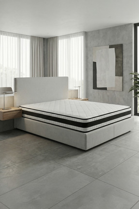 mubahyatak Rüya Full Ortopedik Yaylı Yatak Özel Ölçü Seçenekli (20CM)