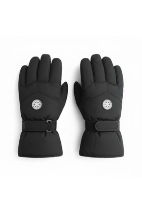 Mustran L-XL Geniş Kalıp İçi Kalın Kürklü Kışlık Kar Kayak Motosiklet Bisikle...