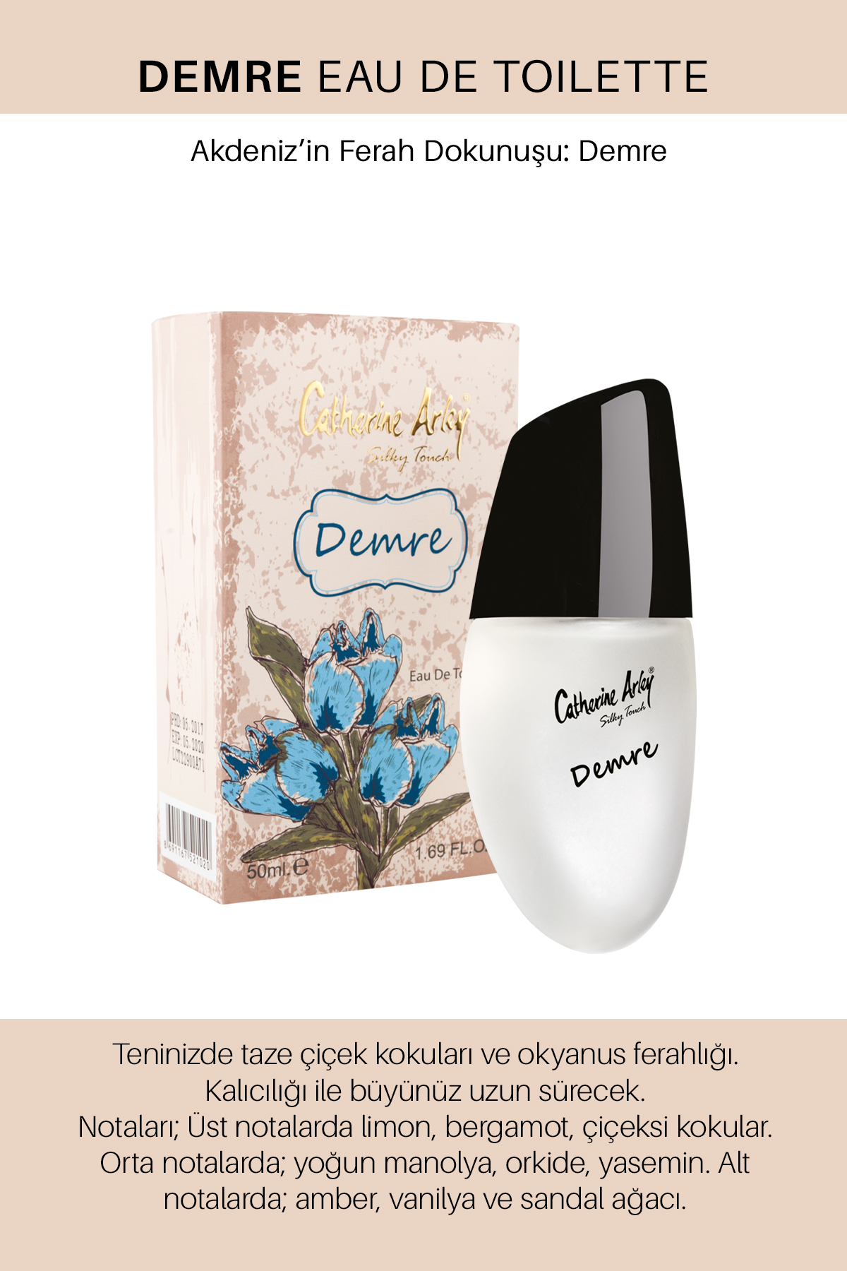 Catherine Arley Demre Edt Kadın Parfüm 50ml - Fiyatı, Yorumları
